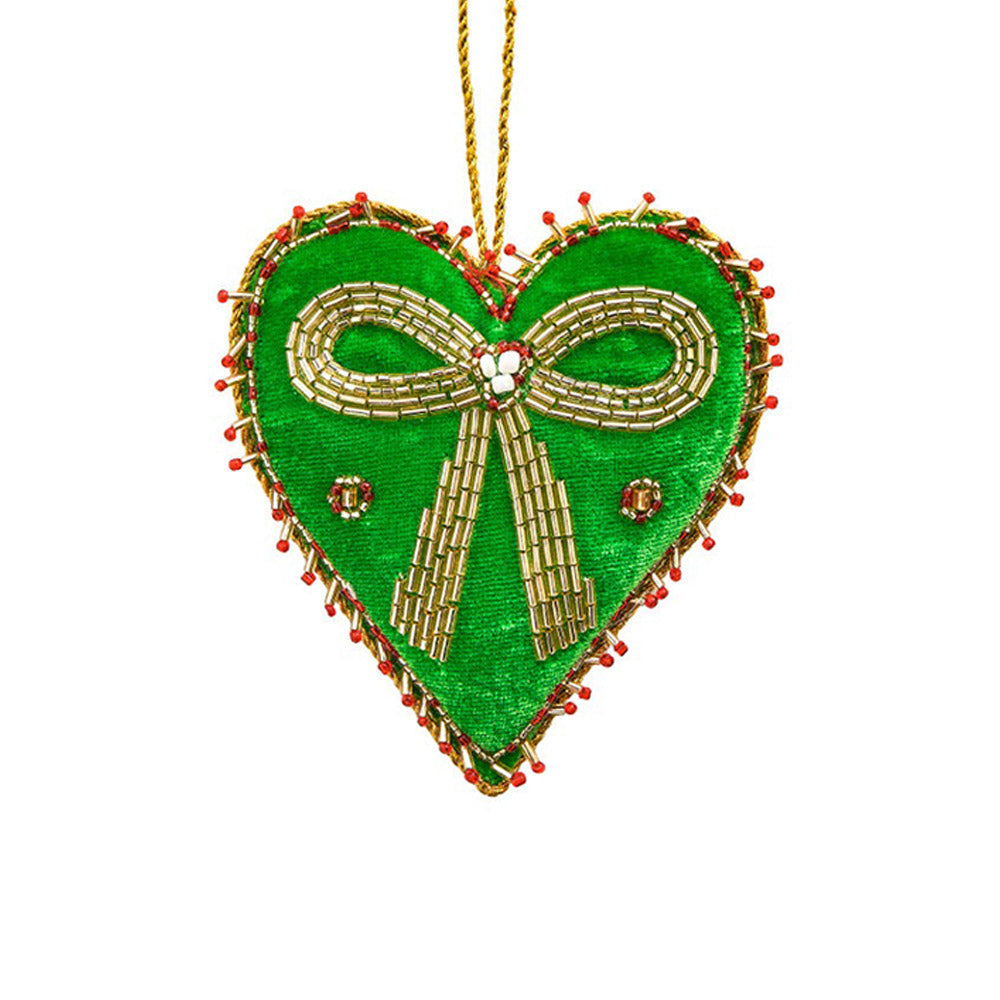 DECORAZIONE Cuore Verde