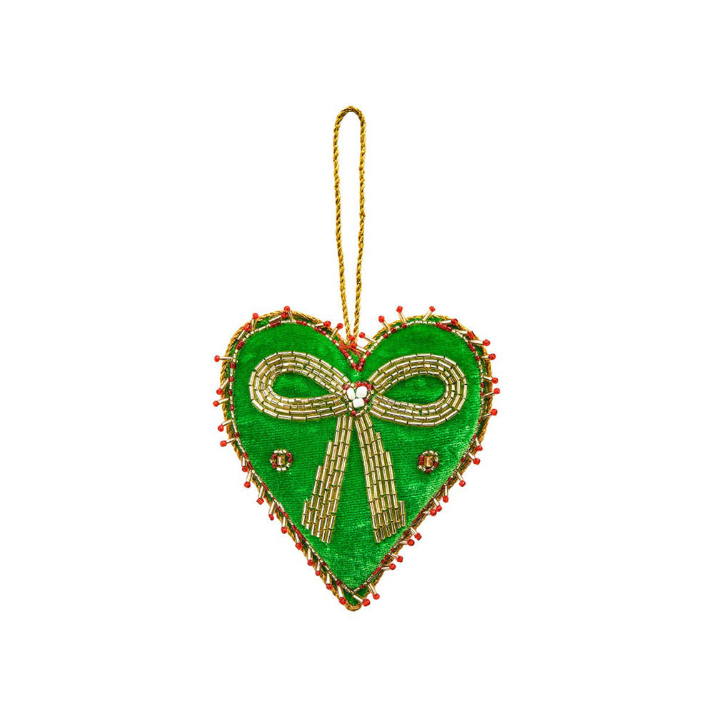 DECORAZIONE Cuore Verde