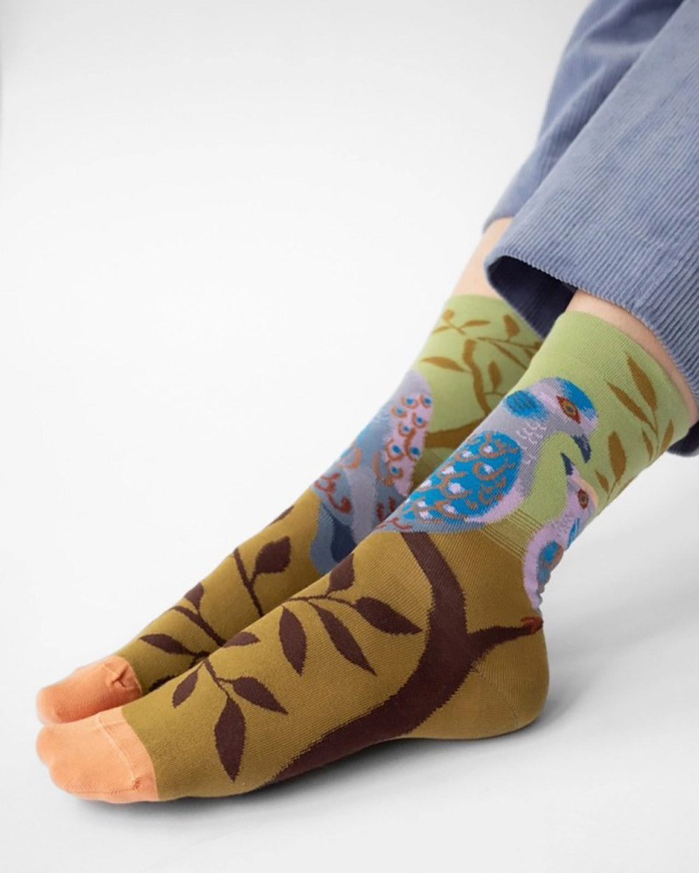 CALZA CORTA Tourterelle Absinthe