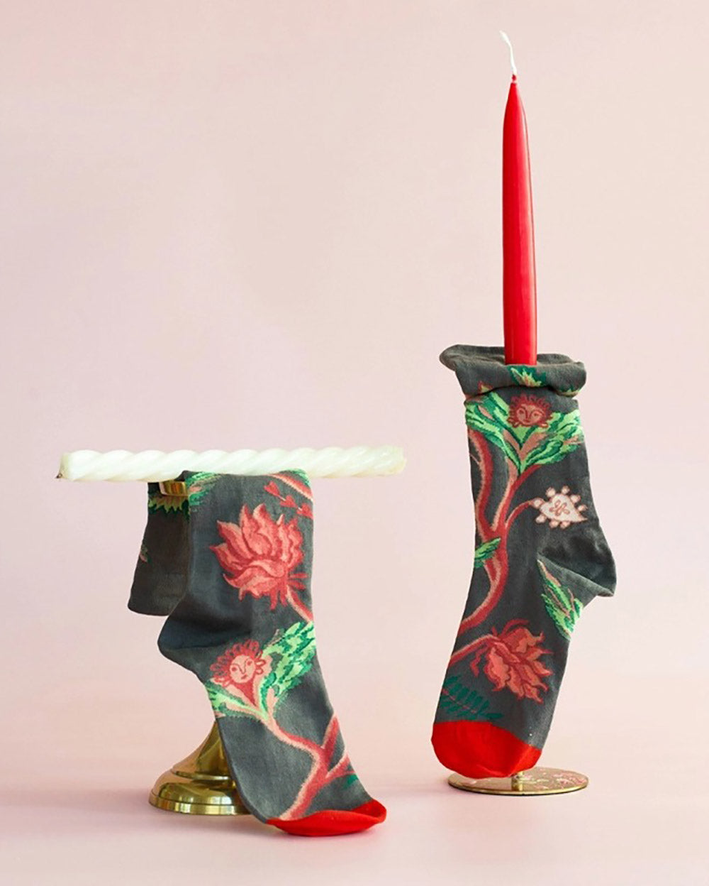 CALZA LUNGA Indienne Poivre